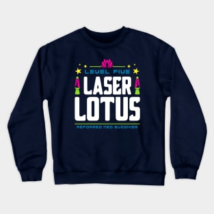 Laser Lotus Crewneck Sweatshirt